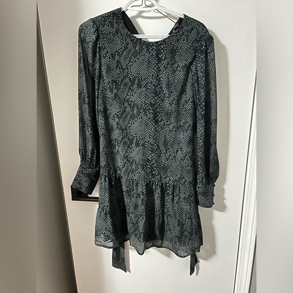 Dynamite | Snake Skin Detail Dress - Picture 1 of 5